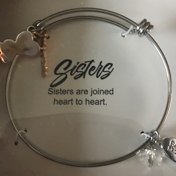 Believe by Brilliance Women’s Silver-tone Adjustable Bangle Bracelet - Picture 3 of 15